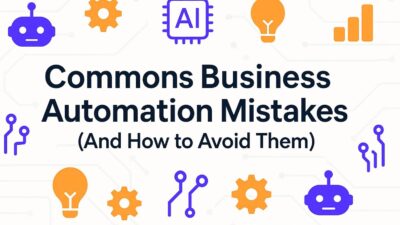 Business Automation Mistakes