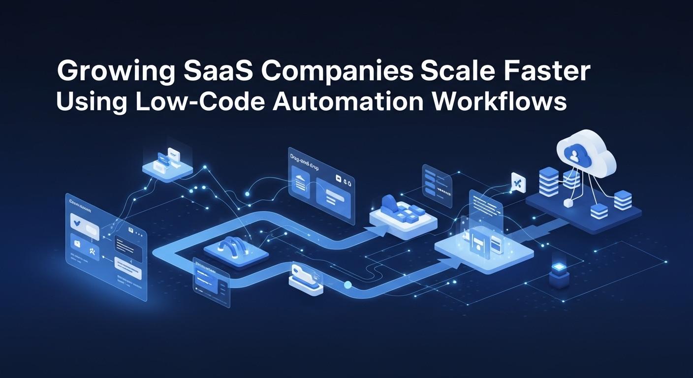 Growing SaaS Companies Scale Faster Using Low-Code Automation Workflows