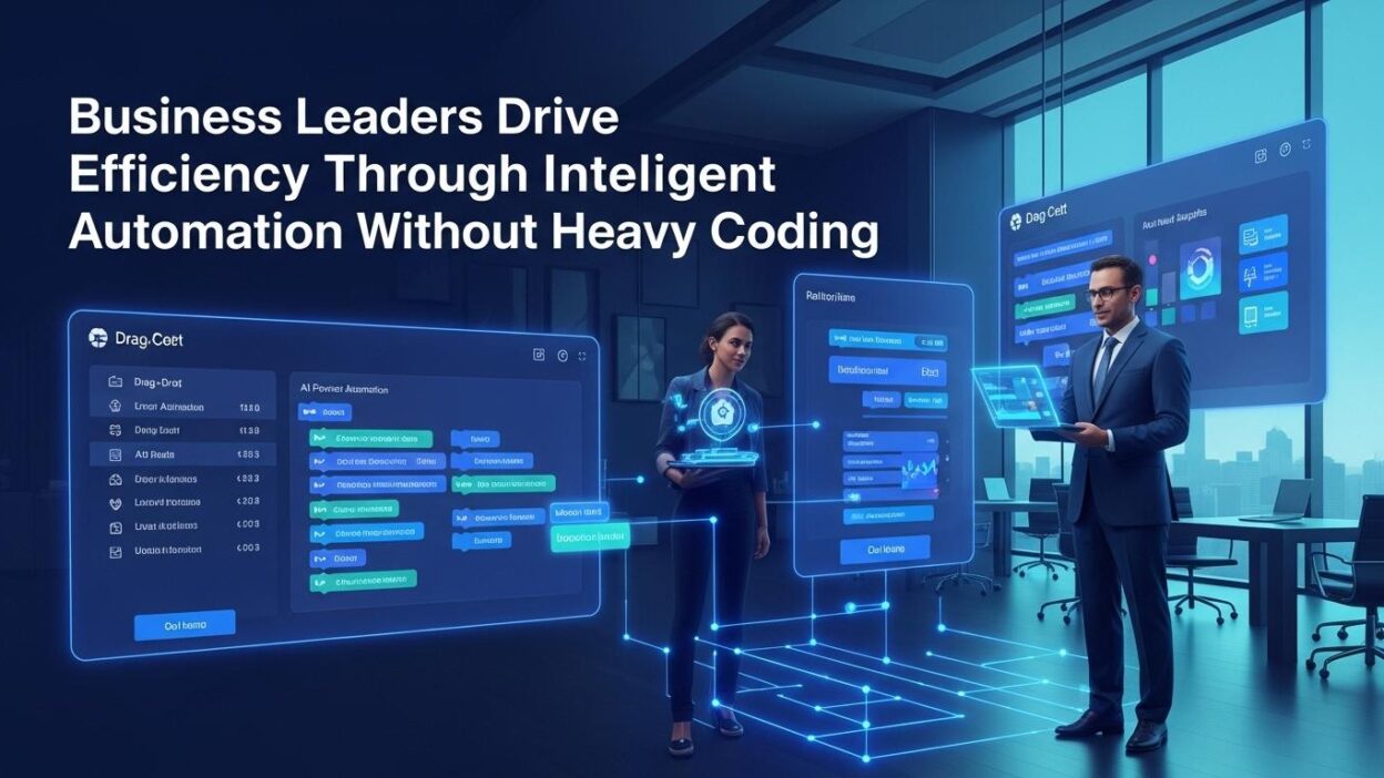 intelligent automation without coding, efficiency through business automation