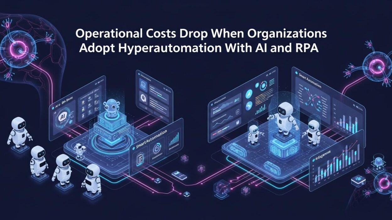 hyperautomation with AI and RPA