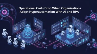 hyperautomation with AI and RPA