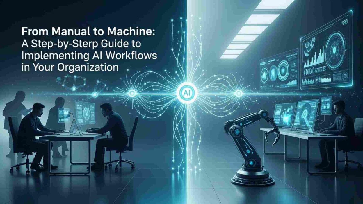 Transitioning from manual processes to AI automation