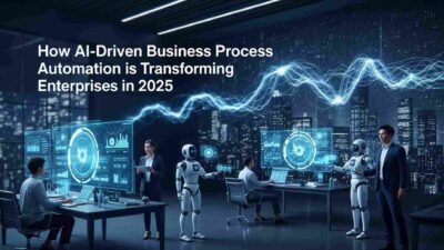 AI-driven business process automation for enterprises