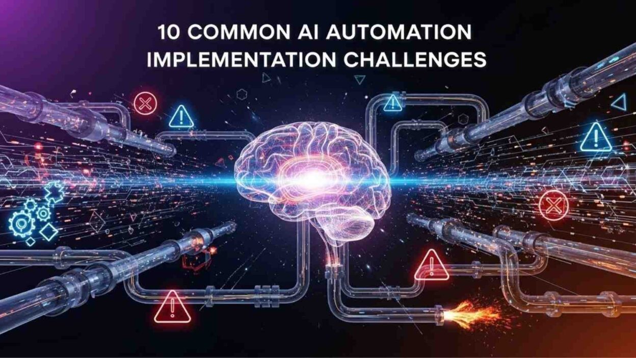 AI automation implementation challenges