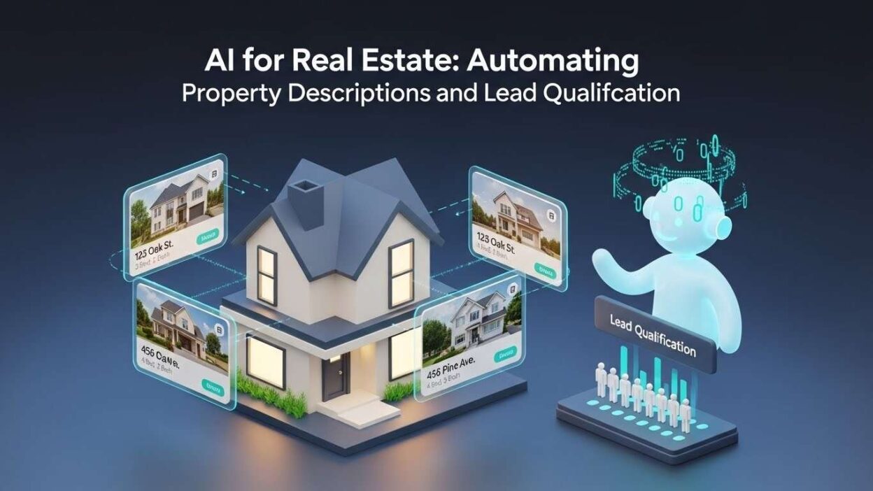AI for real estate property description automation