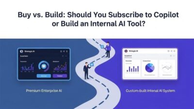 build internal AI tool vs Copilot