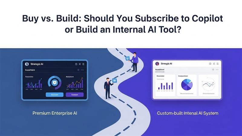 build internal AI tool vs Copilot
