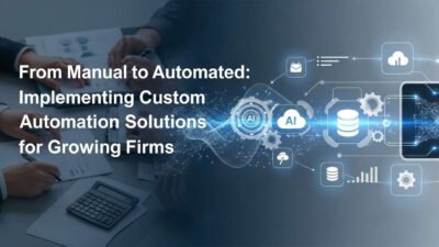 From Manual to Automated: Implementing Custom Automation Solutions for Growing Firms