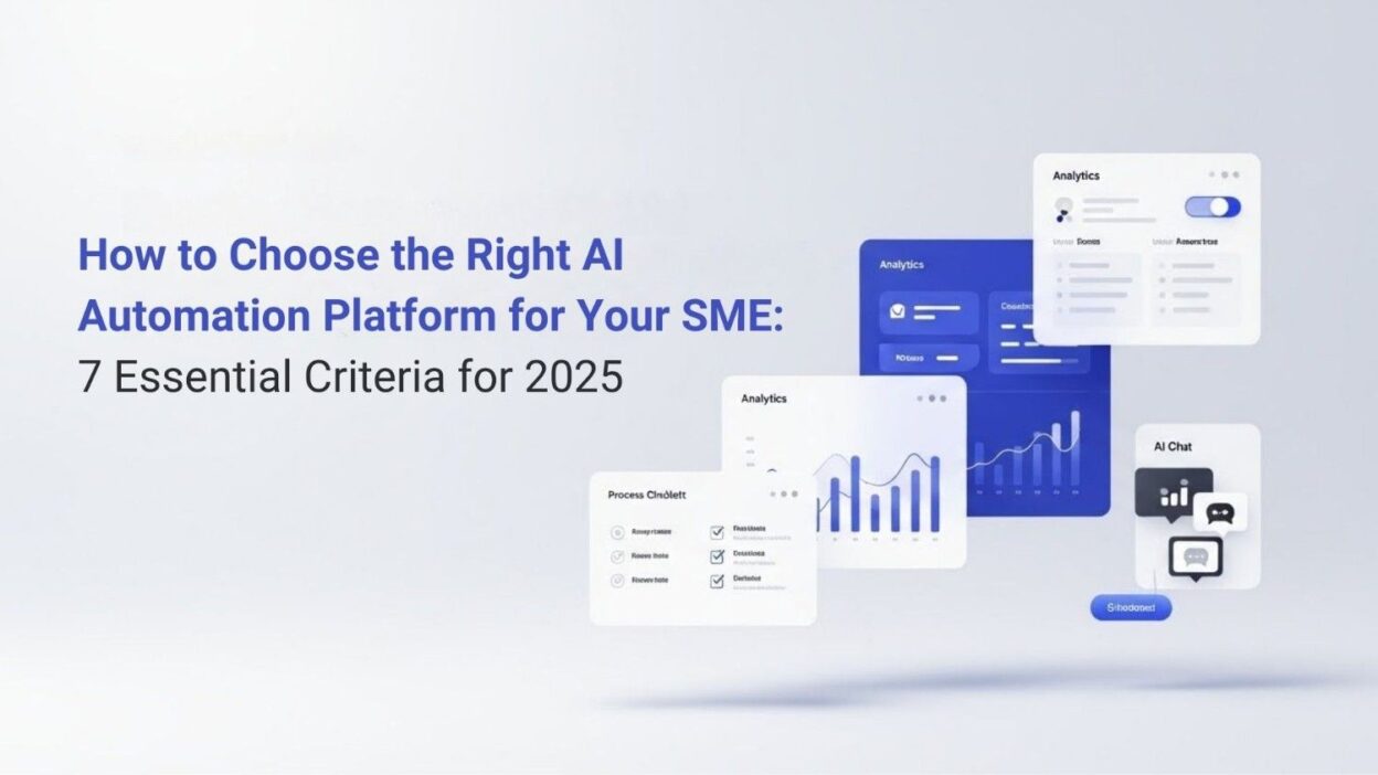 how to choose AI automation platform