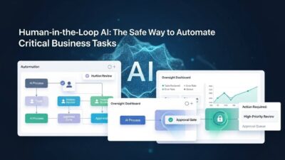 human in the loop AI automation for business processes