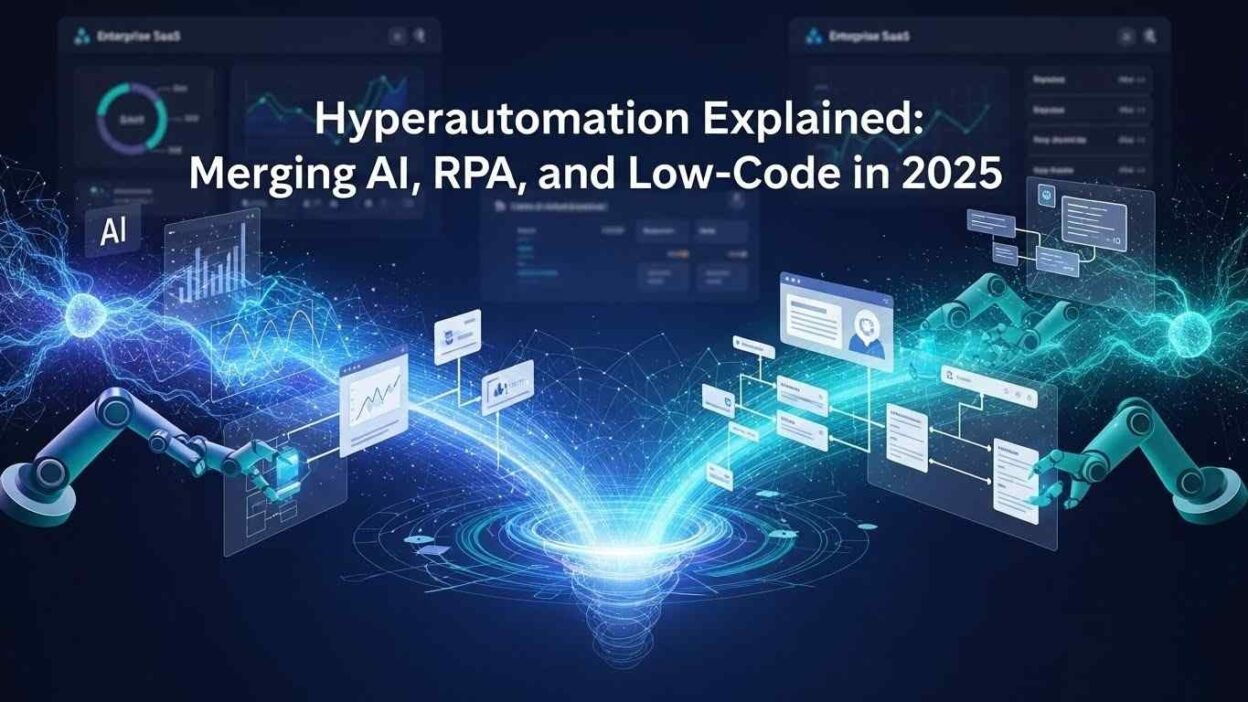 hyperautomation AI RPA low-code