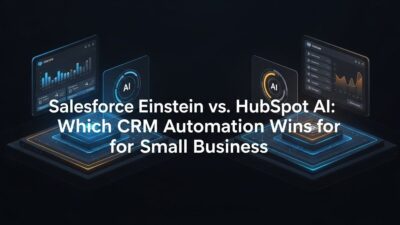 Salesforce Einstein vs HubSpot AI for small business