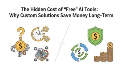 hidden cost of free AI tools for businesses