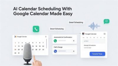 AI calendar scheduling with Google Calendar