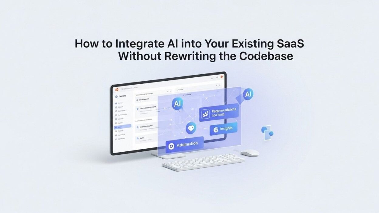 Integrate AI into Existing SaaS