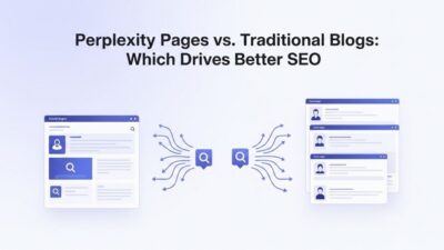 Perplexity Pages vs traditional blogs