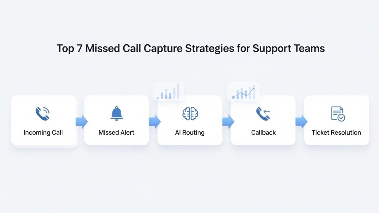 missed call capture for customer support