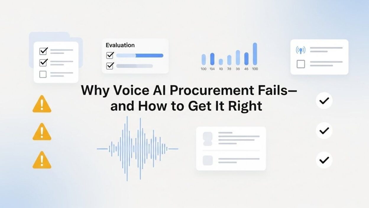voice AI procurement challenges