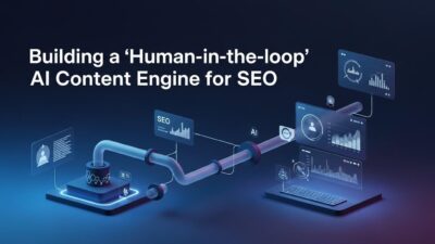 Human-in-the-loop AI for SEO