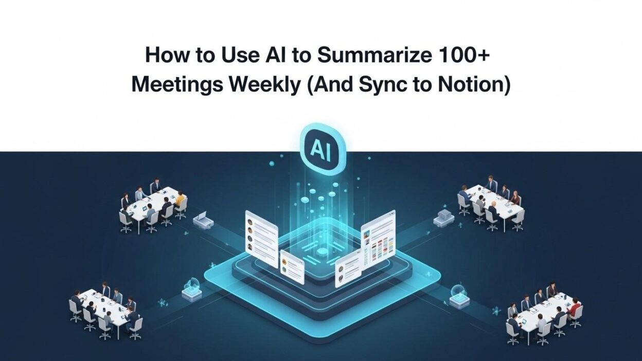 AI meeting summarization