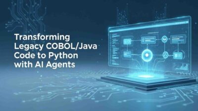 Transforming Legacy COBOL/Java Code to Python with AI Agents