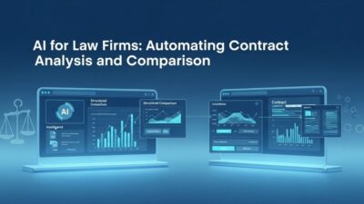 AI for law firms contract analysis automation