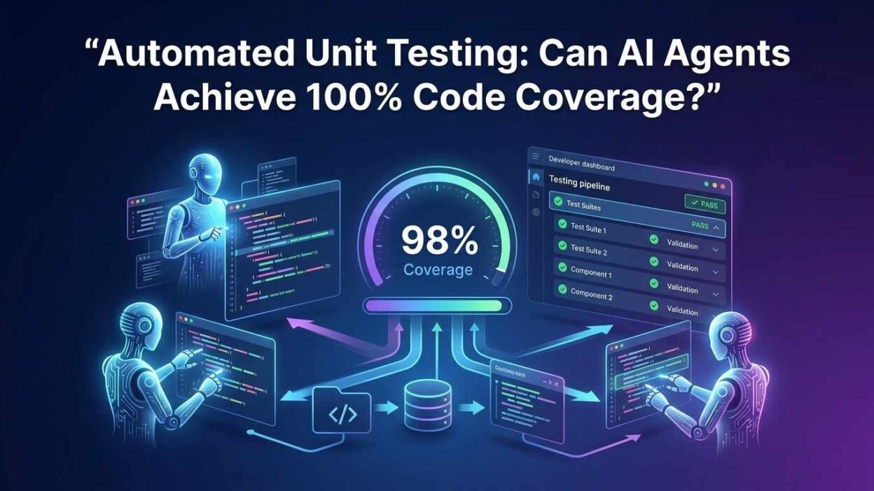 AI agents for automated unit testing