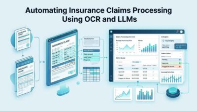 automating insurance claims processing using OCR and LLMs