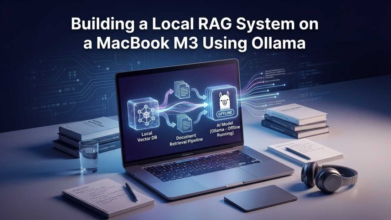local RAG system on MacBook M3 using Ollama