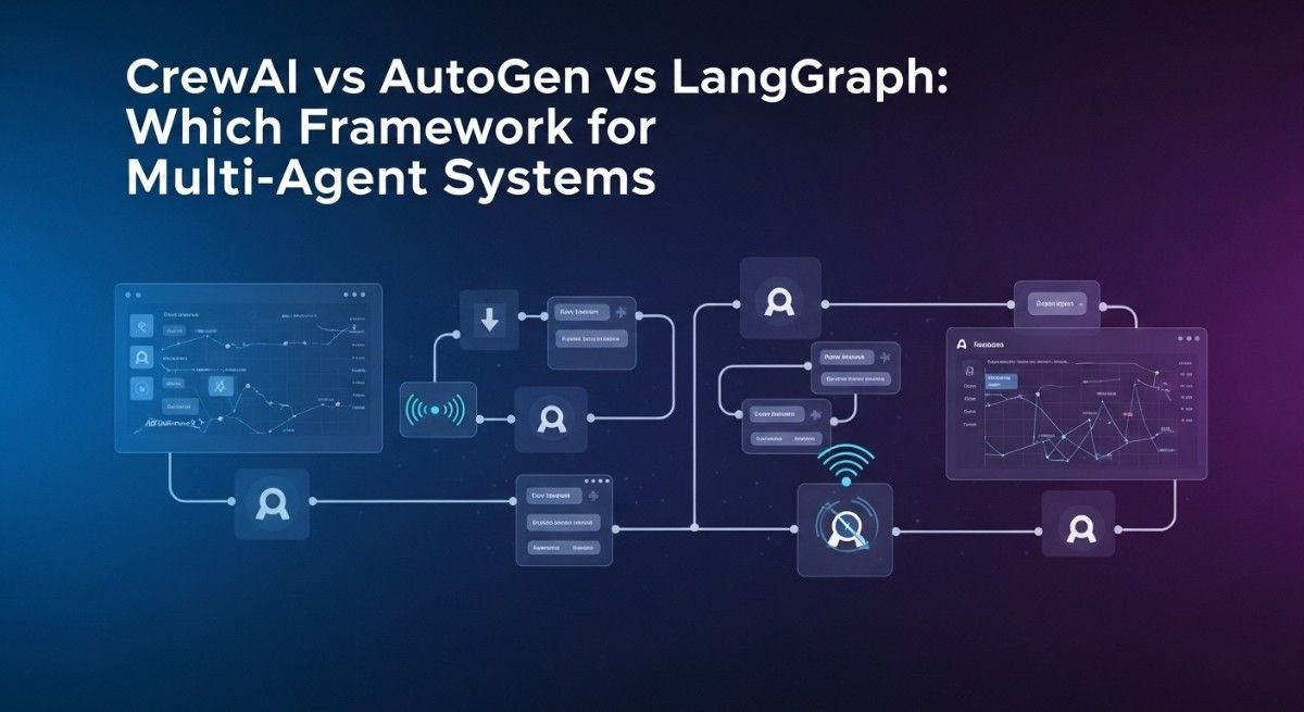 CrewAI vs AutoGen vs LangGraph for multi-agent systems