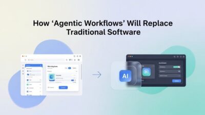 agentic workflows replacing traditional software