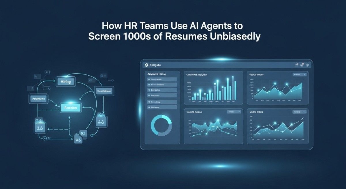 How HR Teams Use AI Agents to Screen 1000s of Resumes Unbiasedly