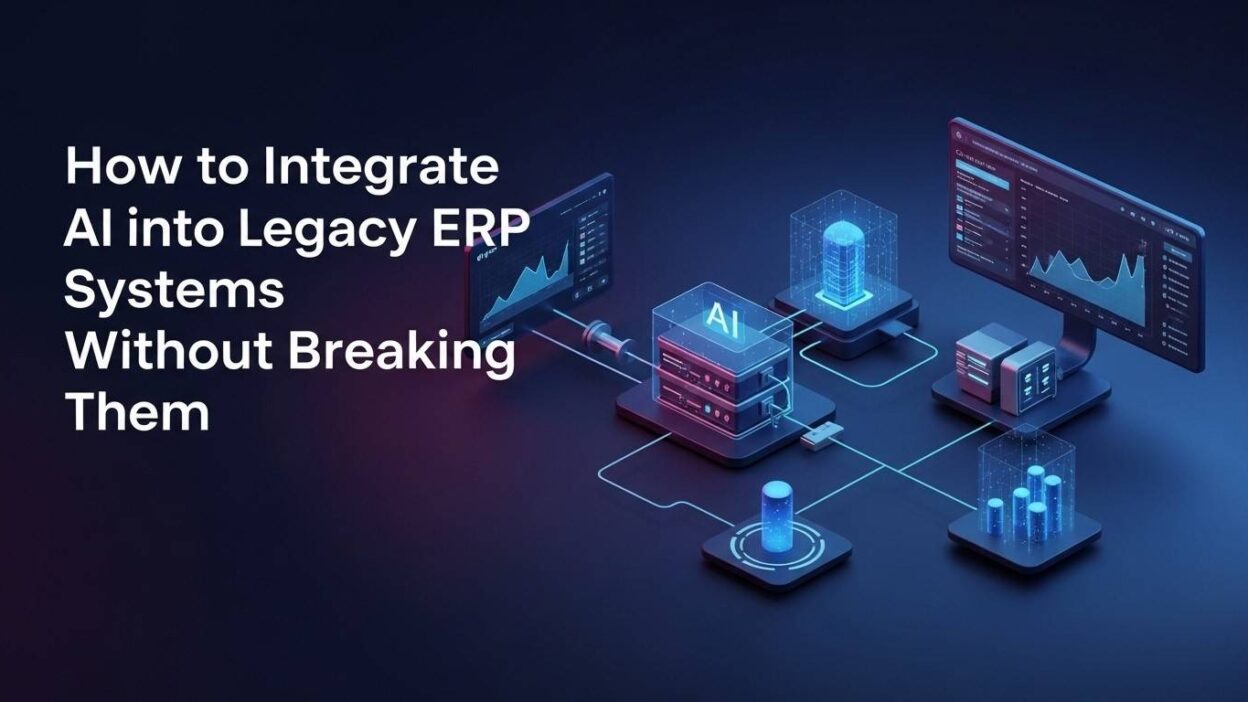 How to integrate AI into legacy ERP systems without breaking them.
