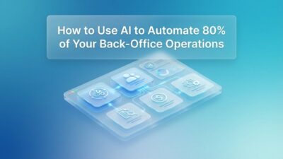 AI automation for back-office operations