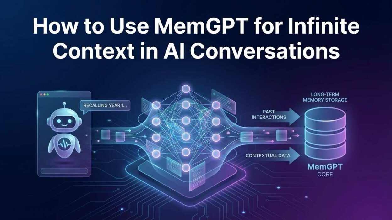 MemGPT for infinite context in AI conversations
