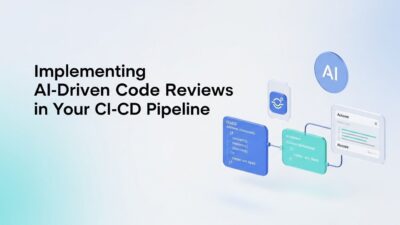 AI-driven code reviews in CI/CD pipeline
