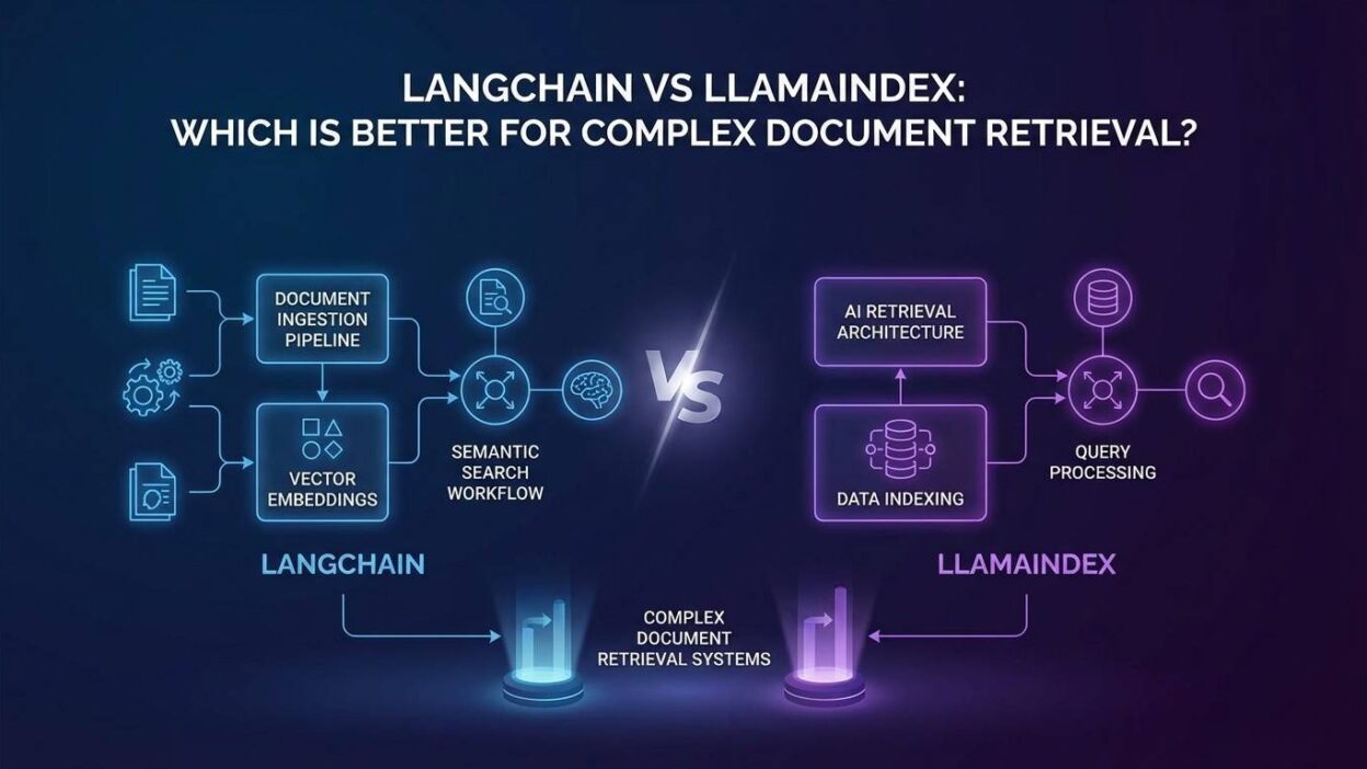 LangChain vs LlamaIndex for document retrieval