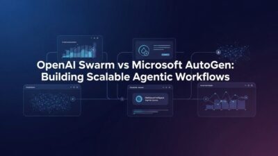 OpenAI Swarm vs Microsoft AutoGen for agentic workflows