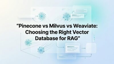 vector database for RAG