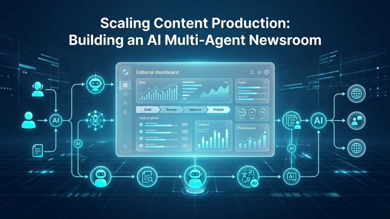 AI multi-agent newsroom