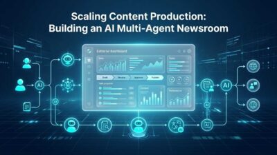 AI multi-agent newsroom