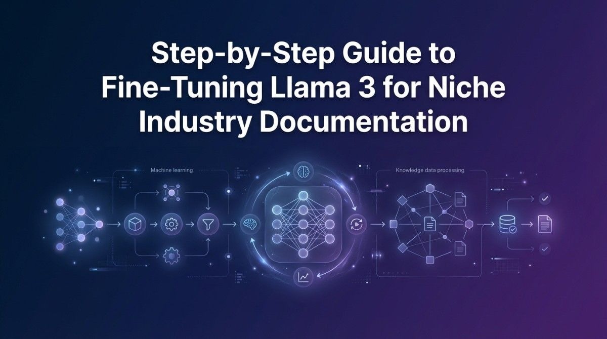 fine-tuning Llama 3 for niche industry documentation