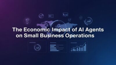 economic impact of AI agents on small businesses