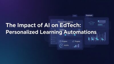 AI in EdTech personalized learning automation