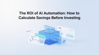 calculate ROI of AI automation before investing