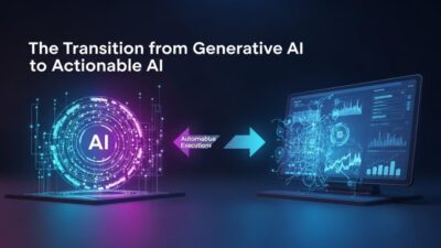 transition from generative AI to actionable AI