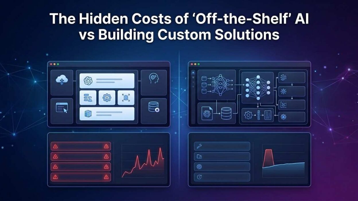 off-the-shelf AI vs custom AI solutions