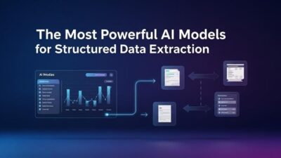 AI models for structured data extraction