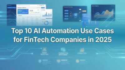 AI automation use cases for FinTech companies