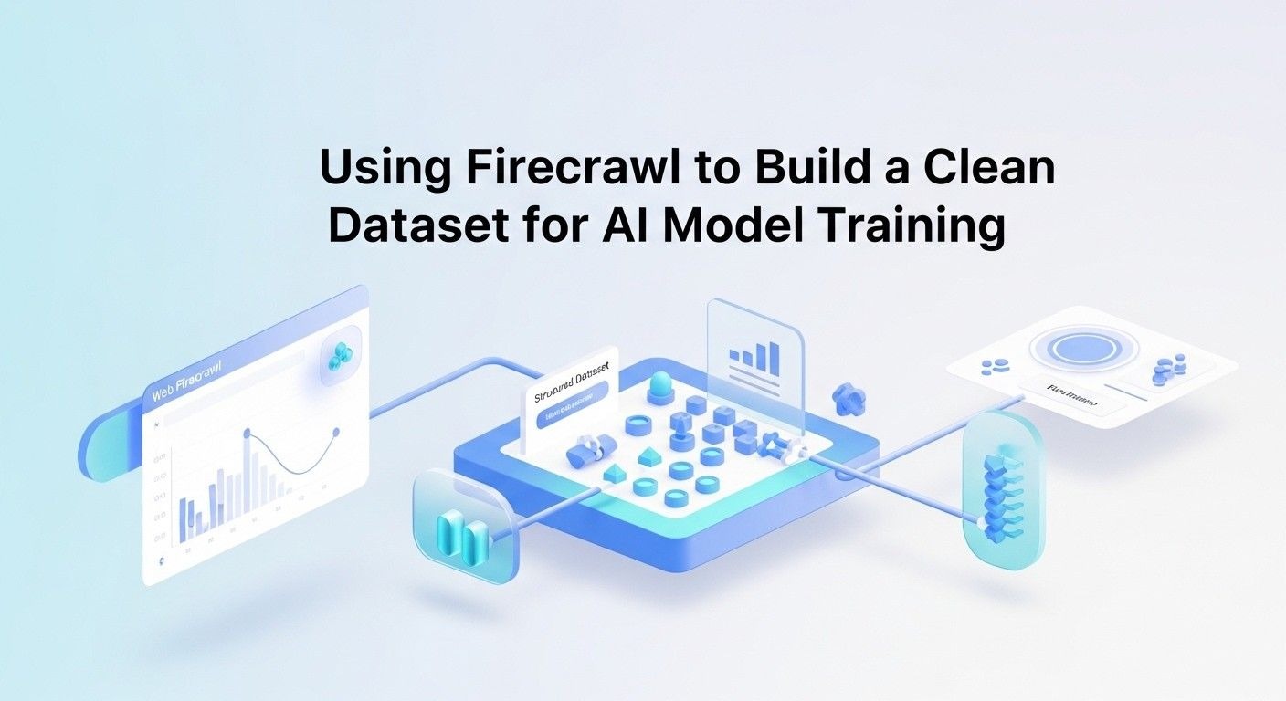 Using Firecrawl for AI model training dataset to build.